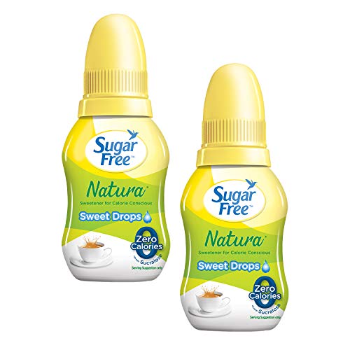 Sugar Free Natura Low Calorie Sweetener - Pack of 2 (10ml x 2), Bottle