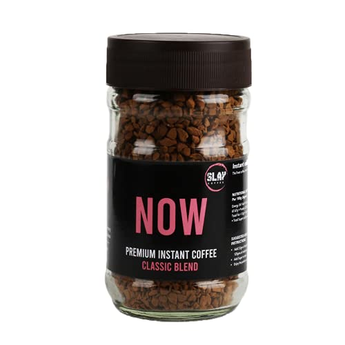 SLAY Now Premium Instant Coffee | No Chicory 100% Pure Coffee | 50g Jar | Pack of 1 | No Equipment Needed | Classic Blend