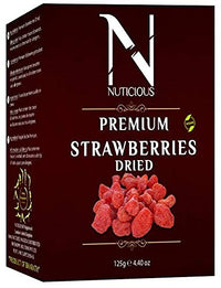 Nuticious Strawberries -125 GM (Pack of 3)…Dryfruits & Berries,Diwali Gifts ,Diwali Offer ,Nuts