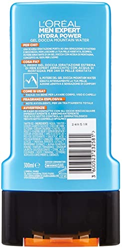 L'Oreal Paris Men's Expert Shower Gel 300 Ml Hydra Power