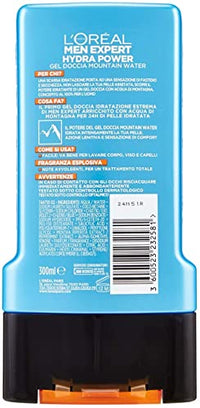 L'Oreal Paris Men's Expert Shower Gel 300 Ml Hydra Power