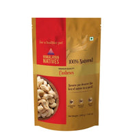 Himalayan Natives 100% Natural Cashews | Natural Cashew | Cashews | Kaju | Cashew nut | Unsalted Cashew | Whole cashews | Dry fruits | Himalayan Natives Quality Cashews 200g