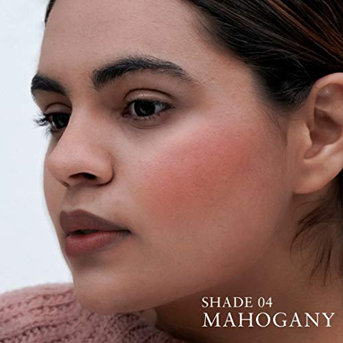 Just Herbs Ayurvedic, Natural Lip & Cheek Tint, Blush For Women- SLS, Chemical & Paraben Free - 04 Mahogany (Creamy Matte)