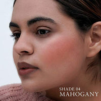 Just Herbs Ayurvedic, Natural Lip & Cheek Tint, Blush For Women- SLS, Chemical & Paraben Free - 04 Mahogany (Creamy Matte)