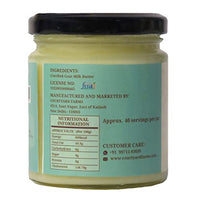 Courtyard Farms Goat Milk Ghee - 100% Natural I Grass Fed I Traditional I 200 Gram Glass Bottle Jar