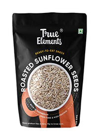 True Elements Roasted Sunflower Seeds 125g - Healthy Snacks | Sunflower Seeds for Eating | Fibre Rich