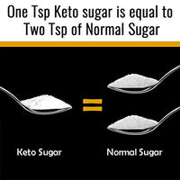 NutroActive Keto Sugar Zero Carb Sweetener 100% Sugar Free 250g