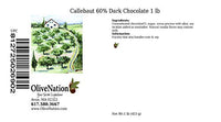 Callebaut 60.3% Dark Bitter Sweet Chocolate Callets from OliveNation - 1 pound