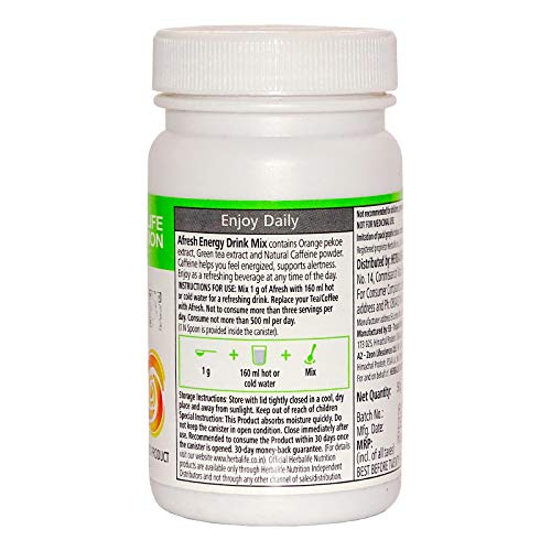 Herbalife Afresh Mix Energy Drink 50g (Peach)