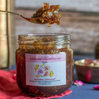 The Divine Foods Pure Gulkhand Honey Single Origin Unblended Natural & Healthy From Western Ghats (400 gm)