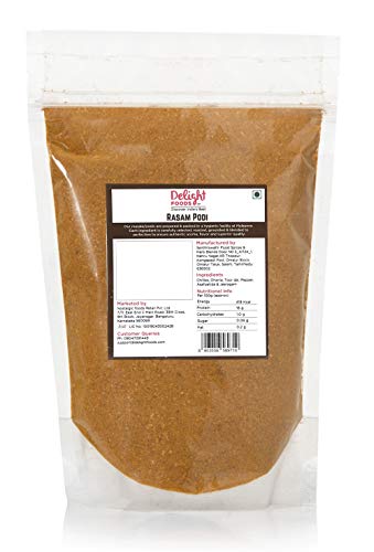 Delight Foods Mylapore Iyer's  Rasam Podi 350g - Ready Masalas | Mixed Spices | Tamil Nadu Special | NO PRESERVATIVES