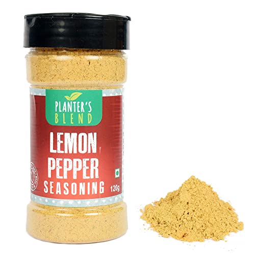 Planter's  Blend Lemon Pepper Seasoning, 120 g [All Natural, Zesty & Lively]