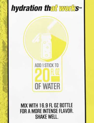 Sqwincher Zero Qwik Stik Sugar Free, Lemonade, .11 oz (Pack of 50)