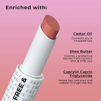FAE Beauty Pale Pink Nude Buildable Matte Lipstick || Non Drying || Comfortable Hydrating || Matte Lip Tint|| Shea Butter And Castor oil || Multi-Use || for Lips, Eyes and Cheeks || Vegan || (Shade Too Plain)