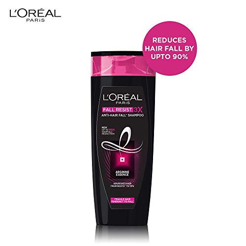 L'Oreal Paris Fall Resist 3X Anti-Hairfall Shampoo, 396ml