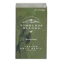 The Hillcart Tales TLB Indian Holy Basil Flavoured Green Tea Bags | 25+5 Teabag Pieces | 60 grms