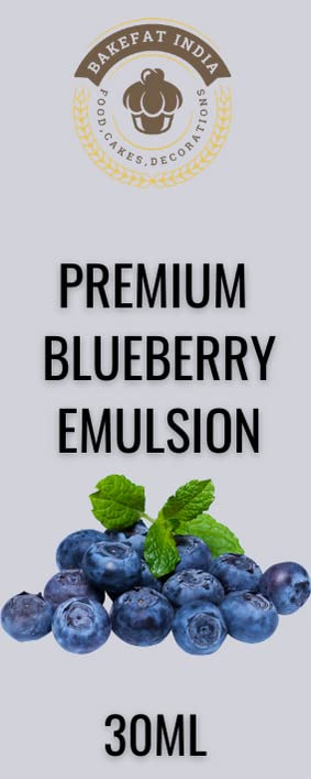 La Aromatic Baking Colour and Flavour Emulsion Essence-(Pack of 2)-30ml x 2 (BLUEBERRY)