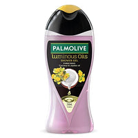 Palmolive Luminous Oil Enriching Body Wash for Women, Gel Based Shower Gel with Coconut & Jojoba Oil - pH Balanced, No Parabens, No Silicones, 250 ml Bottle