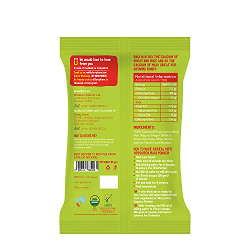 Slurrp Farm Early Food Trial Pack Combo, 50g each (pack of 4)