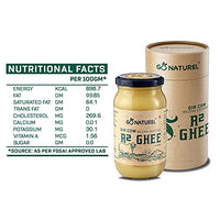 Go Naturel Premium A2 Gir Cow Ghee | Vedic Bilona Hand Churned Method | Immunity Booster | Non GMO |Organic Packaging (50 ML)
