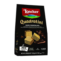 Loacker Quadratini Dark Chocolate 125g - Italy
