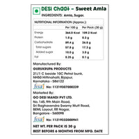 Go Desi Dried Sweet Amla Bites & Lemon Chaat (Pack of 10), 240gm