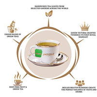 Twinings Green Tea Pomegranate, 25 Teabags, Green Tea, Deep Pink Fruit with The Freshness of Green Tea