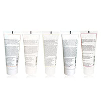 Fix My Curls Travel size Protein Bundle with Cleansing Shampoo, Everyday Moisturizing Shampoo, Hydrating Deep Conditioner , Leave in cream and Defining Gel For Curly And Wavy High porosity 2A to 2C Curls 50 gm each