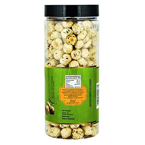 WONDERLAND FOODS (DEVICE) Roasted Makhana Foxnuts 200 g (Pack of 2) (100 g Each)