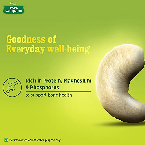 Tata Sampann 100% Pure Premium Cashews Whole, 200g