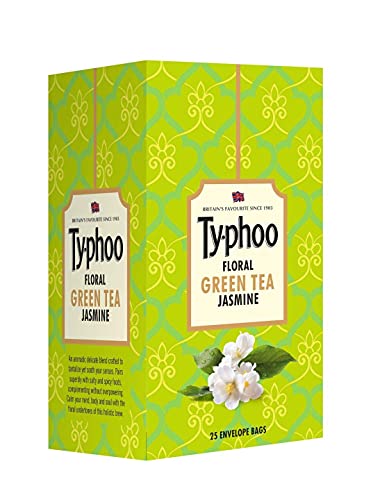 Typhoo Floral Jasmine Green Tea Bags (25 Tea Bags)