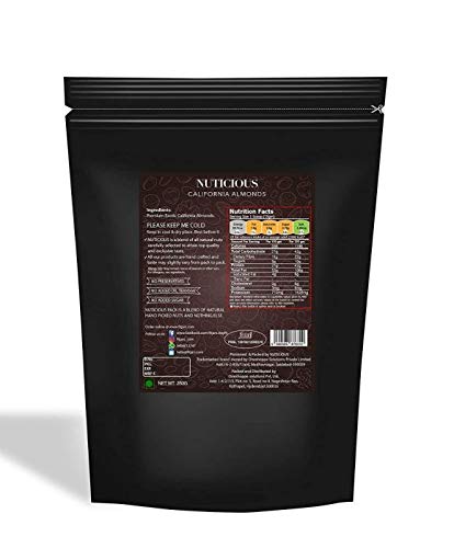 NUTICIOUS California Almonds Badam -200 G