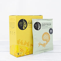 Blue Tokai Easy Pour Coffee Brew Bags | Nachammai Estate | Fruity & Zesty | Light Roast | Pack of 5 | 100% Arabica Specialty Coffee | Just pour hot water
