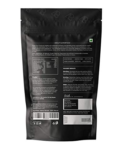 Fruitri Premium Kashmiri Walnut Without Shell, Akhrot Giri, 250g, Pack of 1