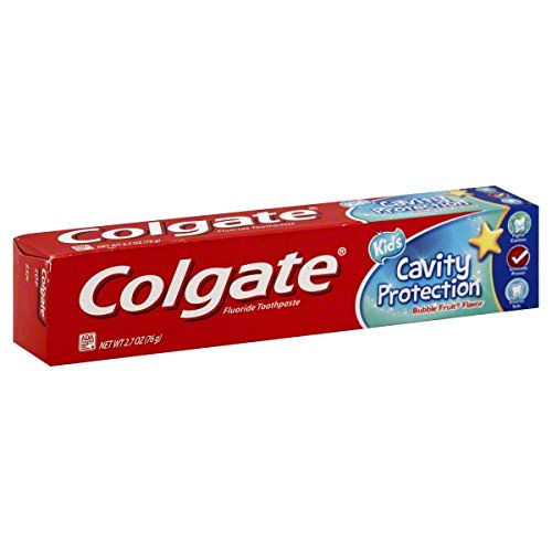 Colgate Kids Toothpaste Cavity Protection, Bubble Fruit, 2.7 ounces