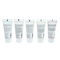 Fix My Curls Travel size Protein Bundle with Cleansing Shampoo, Everyday Moisturizing Shampoo, Hydrating Deep Conditioner , Leave in cream and Defining Gel For Curly And Wavy High porosity 2A to 2C Curls 50 gm each