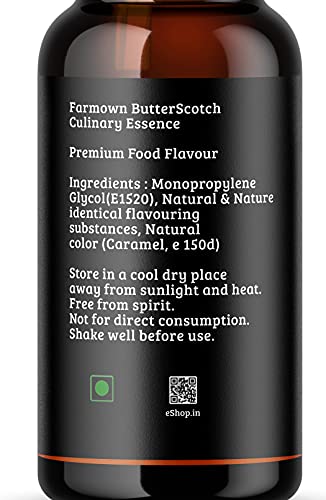 Farmown Premium Food Flavour Essence 30ml (ButterScotch)