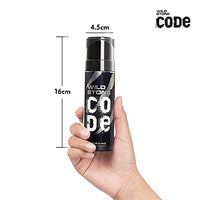 Wild Stone Code Chrome No Gas Body Perfume for Men, Long Lasting Masculine Fragrance for Office Wear -120 ml