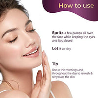 Pilgrim Alcohol Free Red Vine Face Toner, Face Mist Spray For Anti Ageing, Glowing Skin, Dry, Oily Skin, Men & Women,100ml