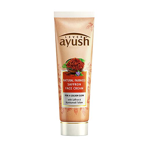 Ayush Natural Fairness Saffron Face Cream, 50g