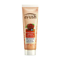 Ayush Natural Fairness Saffron Face Cream, 50g