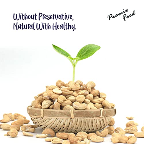 Pramix Oven Roasted And Salted Cashew Nuts. W320 Grade| Premium Crunchy Kaju, 900g