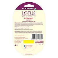 Lotus Herbals Lip Balm, Raspberry, 5g