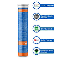 Fast&Up Reload electrolyte energy and hydration - sports drink - 20 effervescent tablets - Orange flavour