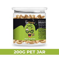 GetKrrackin! Lemon Pepper Roasted Cashews - 200g PET Jar | Zero Oil, Not Fried | Healthy Nuts | Anytime munching| Rich in fibre & protein |Perfect for gifting