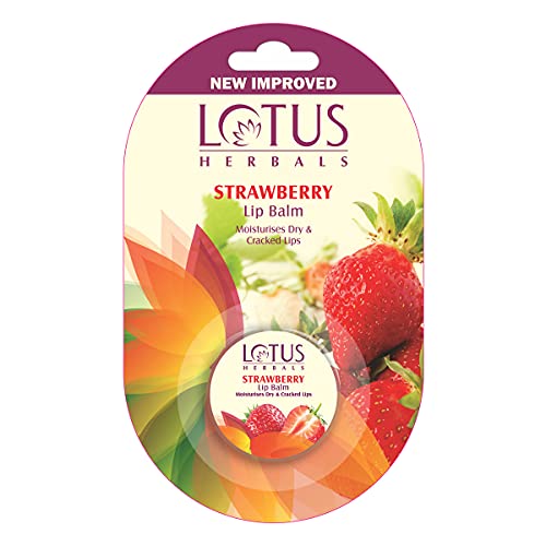Lotus Herbals Lip Balm | Strawberry | 5g