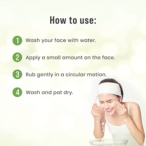 Sirona Anti Acne Face Wash for Men & Women – 125 ml with Neem, Green Tea, Tea Tree Oil & Aloe Vera | for Unclogs pores, Reduces sebum production & Calms inflammation