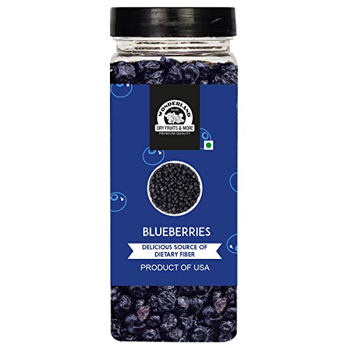 Wonderland Foods - Healthy & Tasty Californian Whole & Dried Blueberry 250g Jar