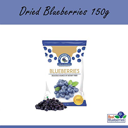 WONDERLAND FOODS (DEVICE) Dried Cranberries 200 g and Dried Blueberries 150g