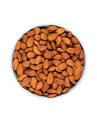 True Elements Californian Almonds 200g - 100% Natural and Clean Dried Almonds | Badam Dryfruits
